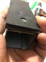 Fixing piece rubber pad square strip rubber gasket frame tube pressure-resistant vibration damping anti-collision strip anti-skid glass transport rubber sheet