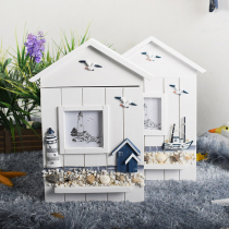 The wall of the house’s wooden key box hangs the Mediterranean wall to decorate the jewelry stand of the house storage key box