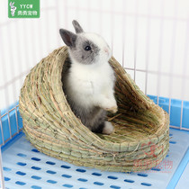 Rabbit grass nest Winter winter warm hamster supplies Guinea pig Dutch pig escape house house sleep four seasons universal