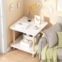 Sofa side several tea table small size Living room Home minimalist modern small table Subnet Red Simple Bedside Table Small Square Table