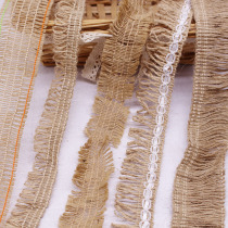 Hemp rope rope tassel arrangement handicraft kindergarten environment creative work material decoration handmade DIY lace