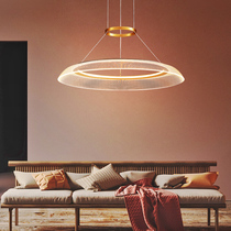 Willstyle Modern Light Extravaganza Living-room Light Master Bedroom Book House Light Acrylic Light Guide Plate Creative Personality Upscale Restaurant Chandelier