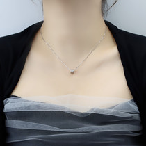 Transshipment of small brute waist necklace Femininity Lock Bones Chain New Ins Nets Red Tides Advanced Sensation Transit Bead Pendant