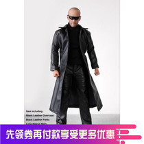 1:6 1:6 12 inch male soldier type mens clothing black coat leather big coat suit spot