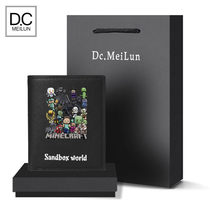 2020 New Personality Youth Student Wallet Boy Short multi-position wallet Wallet Tide Creative Cartoon Card Cartoon