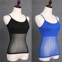 Allure Dance Belly dance Suspenders Modal High elastic mesh All-match vest bottoming top SY001