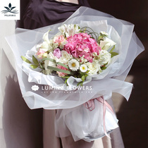 Milan South Korea soft yarn bouquet packaging gauze flower wrapping paper material shaping mesh gauze fairy gauze net