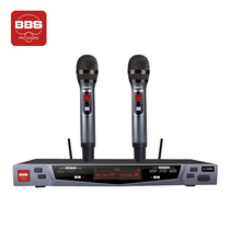 BBS U-1800s Wireless Microphone Pro Microphone Stage KTV One Drag Two Household Karaoke U-Section Whistling