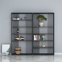 Nordic Iron Art Landing Bookshelves Living-room Creative Decorative Shelf Room Shelf Minimalist Modern Exhibition Hall With Display Racks