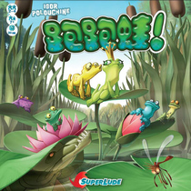 Genuine board game running frog Croa parent-child card board game childrens puzzle party Chinese version