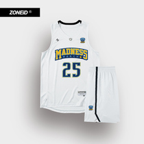 ZONEID new custom multi-color basketball suit men printing game basketball uniform hip-hop loose uniform