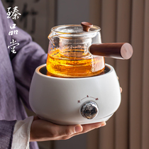 Glass tea maker Electric pottery stove Household silent automatic large burning tea pot Puer black tea Ceramic tea stove set