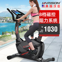 The new Hanchen motion bike home uses indoor bicycle sports equipment to exercise bicycle fitness b6 aerobics