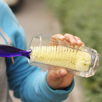Japan KM kitchen cup brush cleaning brush cup brush Kitchen washing pot brush kettle brush cup brush glass
