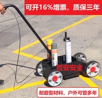 Paint marking machine woodworking paint scribing machine equipment nozzle hand-push manual small parking factory