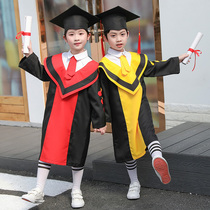 PhD Children's Kindergarten Bachelor Hat Elementary School Student Cohearsal Sixth Graduation Clothing