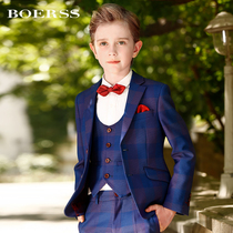 BOERSS boys dress suit childrens flower childrens suit Korean baby casual suit spring and summer