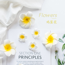 ins meritocratic size chicken egg flower photo prop flower head photography background cloth view medecor decoration emulated flower fake flowers