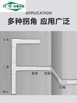 Wire decoration blocking bar wire wire wire wire decoration artifact hidden wire slot wire fixer