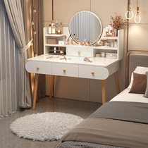 Dressing table Bedroom Modern minimal small household light luxury network red simple makeup table
