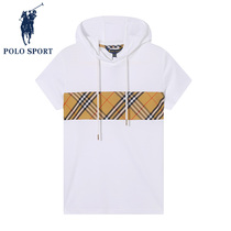 Polo Sport Short Sleeve T Shirt 2022 New Pure Cotton Cap Relax and Small Fashion Cotton