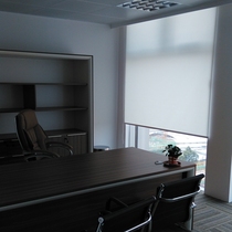 Factory direct pure color style roller blinds office shading roller blinds blackout curtain insulation UV protection