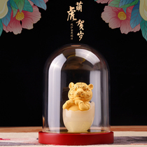 Tiger Pendulum Pieces Cartoon Cute Zodiac Tiger Year Auspicious Objects Living Room Office Decorations this New Years New Year gifts