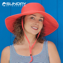 United States Sunday Professional womens outdoor sun hat Big edge casual sunscreen hat Quick-drying light foldable
