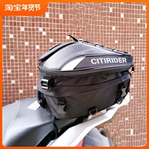 Motorcycle backseat calf in box helmet pack waterproof multi-functional large capacity cycling double shoulder backpack for driving bag