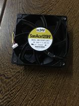 Sanyo 12038 9WV1224P1J601 24V 1 5A waterproof cooling fan