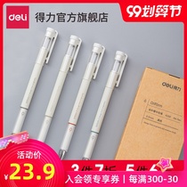 Daili stationery A260 gel pen student with hipster signature pen cartoon carbon pen 0 5 full needle tube black writing tool