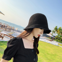 Cotton Hemp Sun Hat Fisherman Hat Children Japan Knit Basin Cap Korea Sunscreen Foldable Art Spring Summer