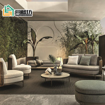 Outdoor Rattan Sofa Nordic Open-air Patio Garden Balcony Outdoor Rattan Furniture Waterproof Single Stainless Steel Vines Chair