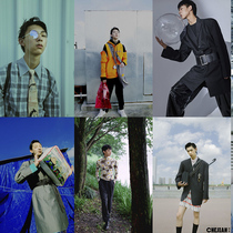 Male model Male model Chinese model Personality fashion sweater Ready-to-wear fashion high-end face clothing model Adoration photography