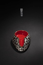 Art Lin Hidden Treasures Imitation Lacquer Sketching gold and silver Dragon Grain Cigar Cylinder Smoke Cylinders