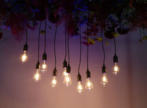 Wedding props Mori wedding Dragon ball chandelier Edison bulb chandelier tungsten bulb hanging light window decorations