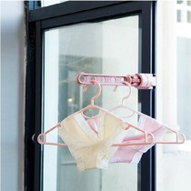 Travel hanger Portable windowsill drying rack Clothes rack hook hotel multifunctional magic drying rack travel