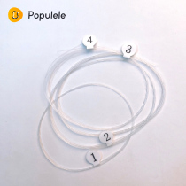 Populele Ukulele String M1 Transparent Carbon String Accessories Spare 23 inch small guitar Ukulele
