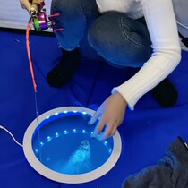 High definition super bright LED Ice lip lamp Recommended for mounting ice fishing mat with frozen fishing tent Ice Lights