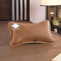 Summer Children Ice Silk Pillow Cool All Buckwheat Hull Pillow Core Double Sided Breathable Buckwheat Leather Student Baby Cool Mat Pillow