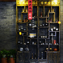 Black cultural brick gray brick exterior wall brick background wall black brick monochrome brick monochromatic brick Chinese antique brick cultural fossil cement brick