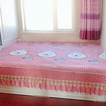 Tatami sheets custom cotton quilted large Kang non-slip milk velvet bed cover single piece Kang single face bed skirt Kang cover
