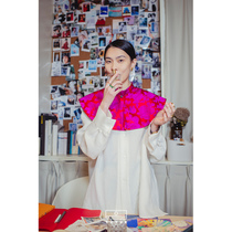 (Spot) Coated Moon High Silk Bamboo Festival Linen Small Round Collar White Shirt Female Intellectual Elements Wind Loose Long Sleeve Shirt Summer