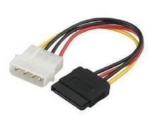 SATA power cord D type 4-pin transfer serial port power cable SATA turn IDE hard disk line serial port power supply IDE line