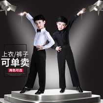Childrens Latin dance costumes new grade clothes boys Latin dance uniforms performance clothes standard costumes
