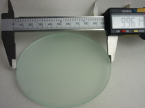 Single-face frosted glass diameter 100mm microscopy with light source carrying table round bearing plate promotion