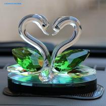 Suitable for Bentley Jaguar Porsche high-end car Crystal swan ornaments car perfume Seat car creative accessories