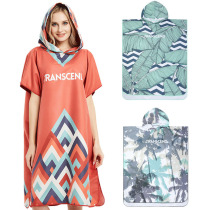 Bath towel bathrobe microfiber beach towel can be worn quick-drying water absorption swimming diving cross-border Wizard of Oz