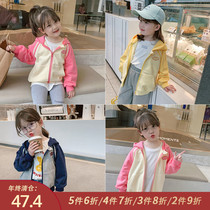 Little pudding baby baby childrens clothing 2021 new childrens autumn girls sports coat baby Foreign spring and autumn clothes