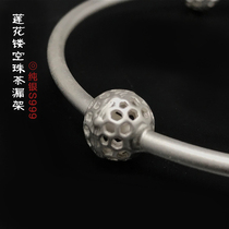 Silver tea leak sterling silver hand-carved tea leak tea filter tea ceremony silver tea ceremony accessories tea filter kung fu tea set